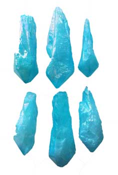 Aqua Aura Quartz Points