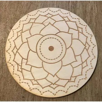 Crown Chakra Crystal Grid