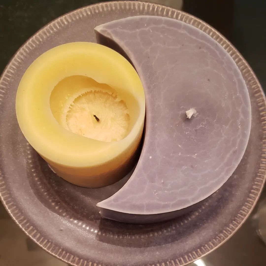 Crescent Moon Candles